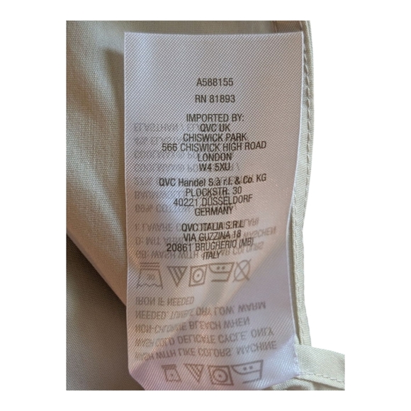 NWOT Denim & Co. Coolmax Side Slit Button Down Blouse Top Sz 3x - Picture 8 of 12